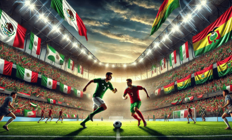 mexico national football team vs bolivia national football team timeline